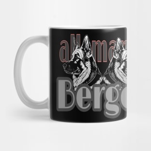 Berger race, Berger retro, Berger allemand, Mug